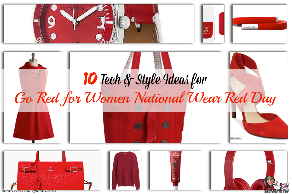 Today is National Wear Red Day