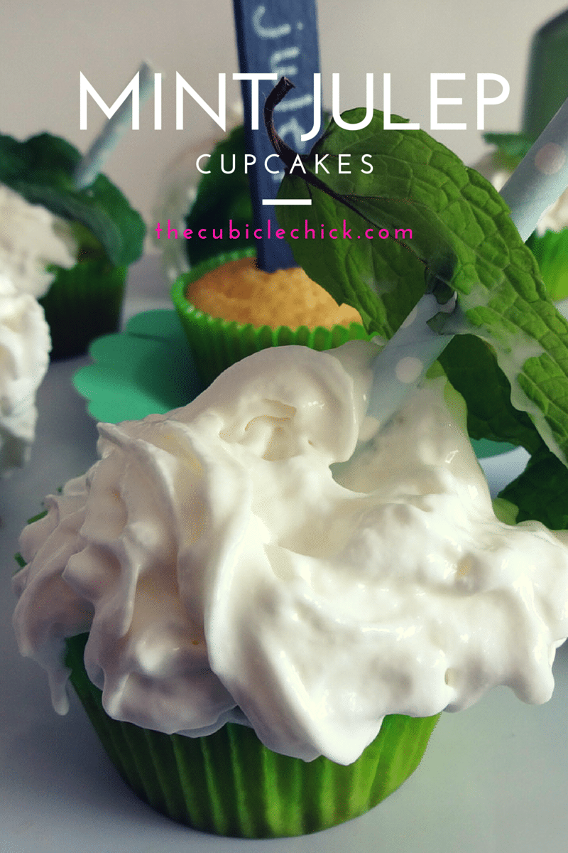 Mint Julep Cupcakes