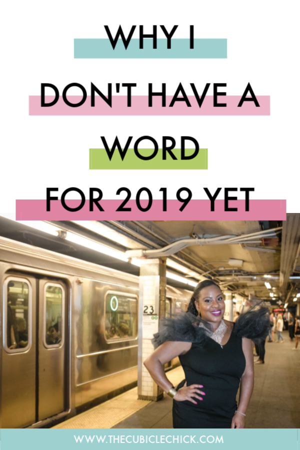 The year is well into itself, and I still don't have a word for 2019. Each time I think I have one, it doesn't "fit". Perhaps I'm not supposed to have one.