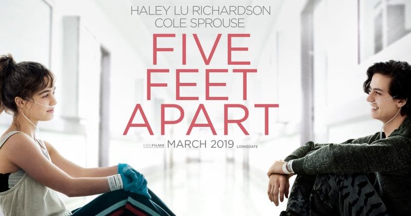 You are invited to a free screening of Five Feet Apart, taking place on Wed., March 6th at Marcus Des Peres. Register to get your passes here!