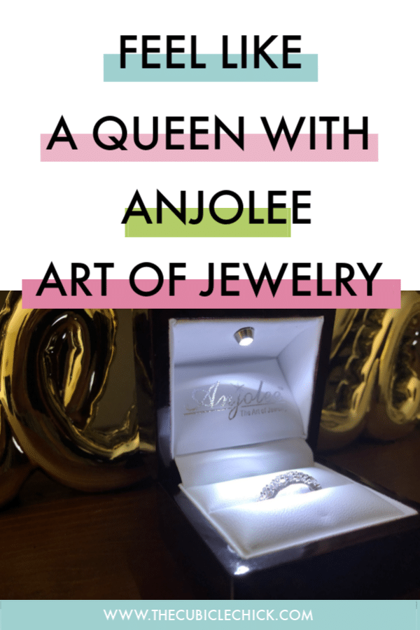 Anjolee, The Art of Jewelry makes a statement as soon as you open the box. Get a full review of my new Delightful Diamond Anniversary Ring.