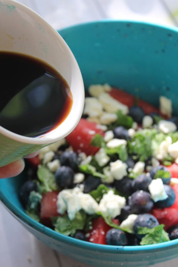 Spring and summer mean warmer temperatures and longer days. Celebrate the season with this Watermelon Feta Salad recipe that is easy to make.