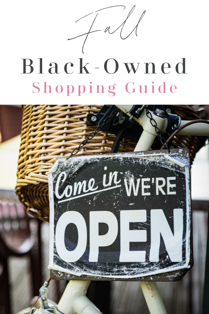 In order to celebrate the autumn season, I am sharing a robust Black-Owned Business Shopping Guide full of amazing items. Enjoy!