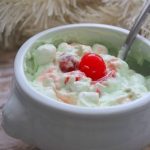 Grinch Fluff also known as Cherry Pistachio Fluff Recipe is a tried and true family treat for the holiday season everyone will love.